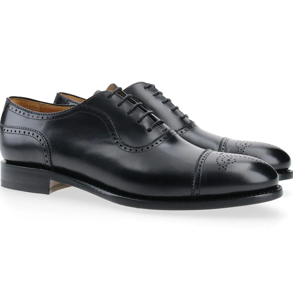 Berwick 1707 Oxford^2509-K1 BOX CALF SCHWARZ