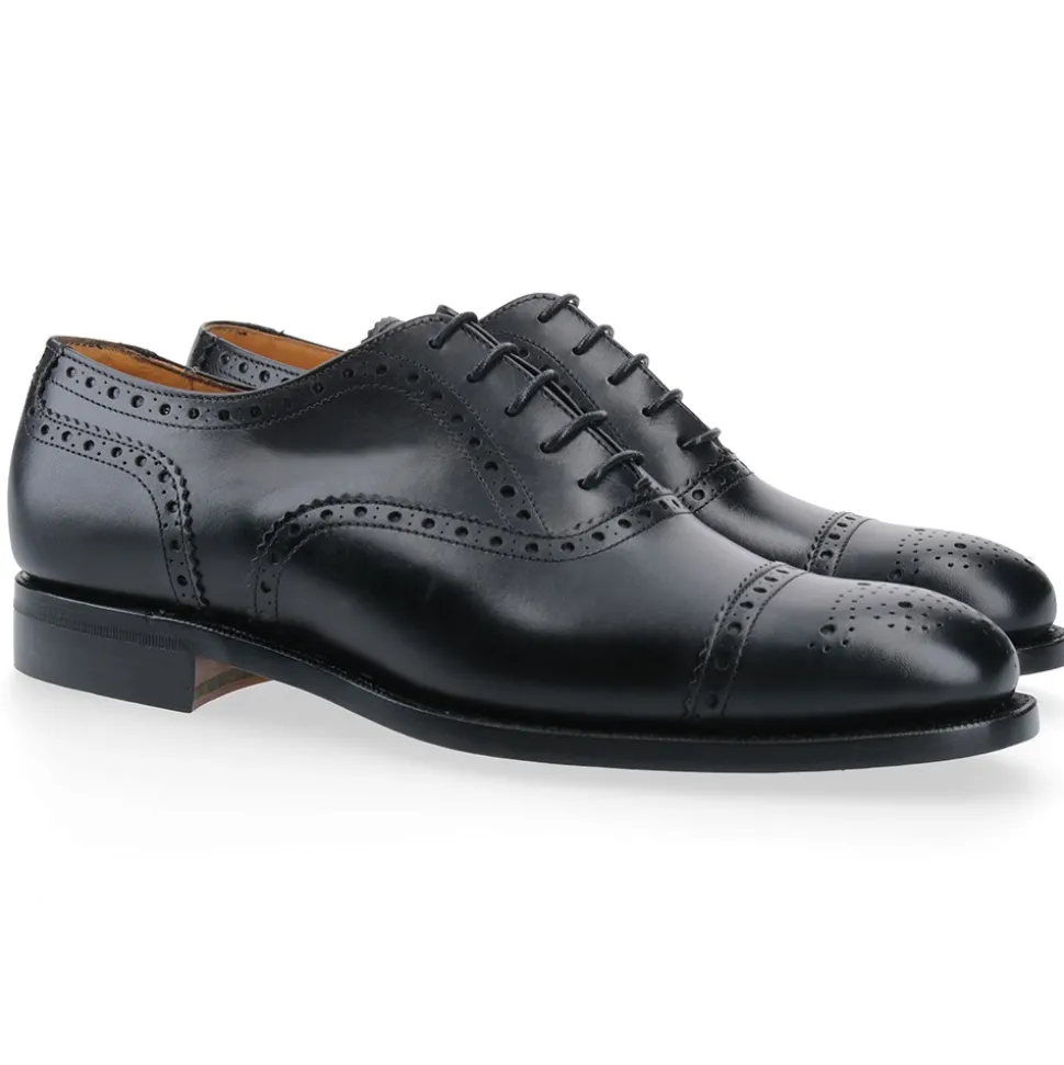 Berwick 1707 Oxford^6870-K1 BOX CALF SCHWARZ
