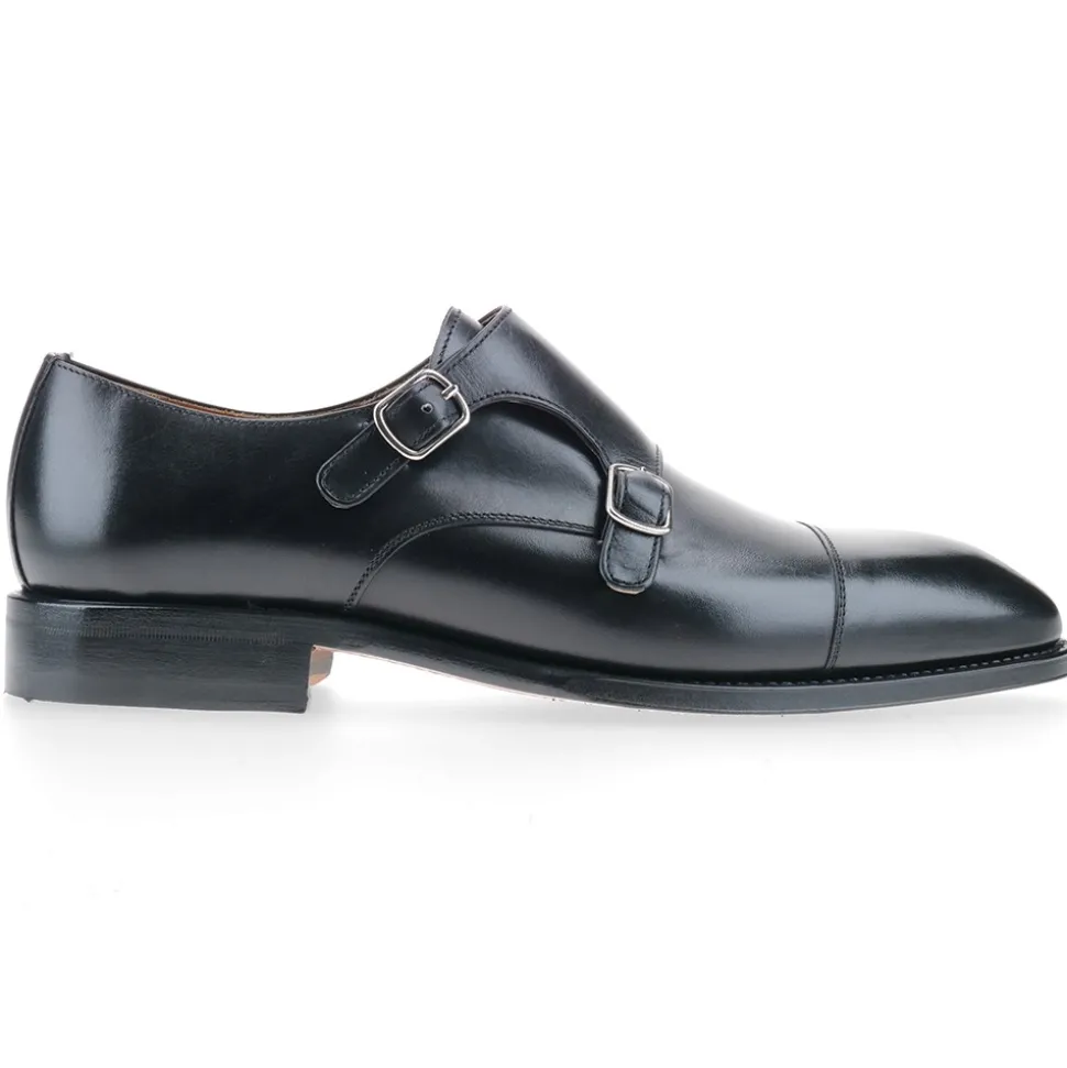 Berwick 1707 Monk^5212-K1 BOX CALF SCHWARZ