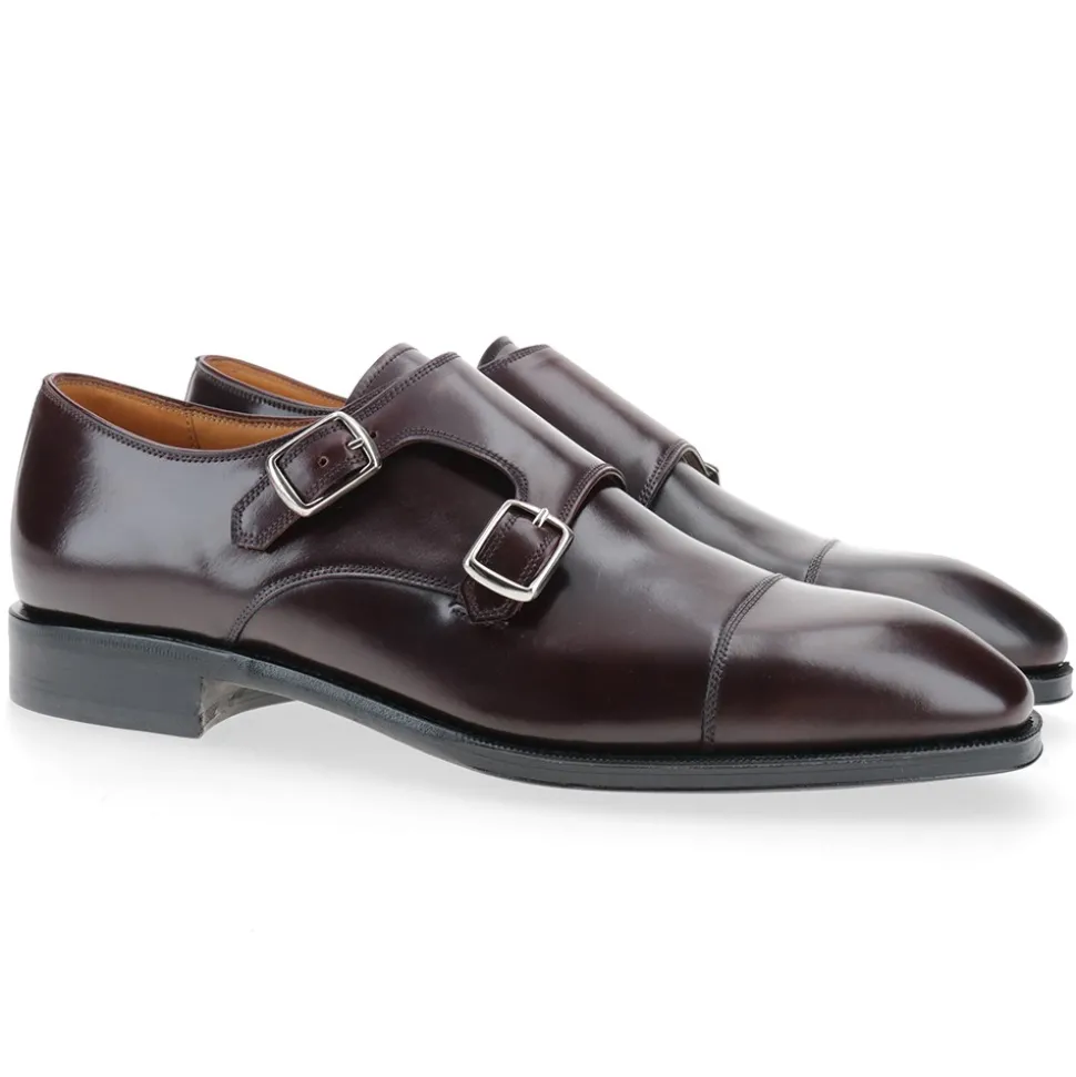 Berwick 1707 Monk | Shell Cordovan^5218-KP4 CORDOVAN RED BROWN