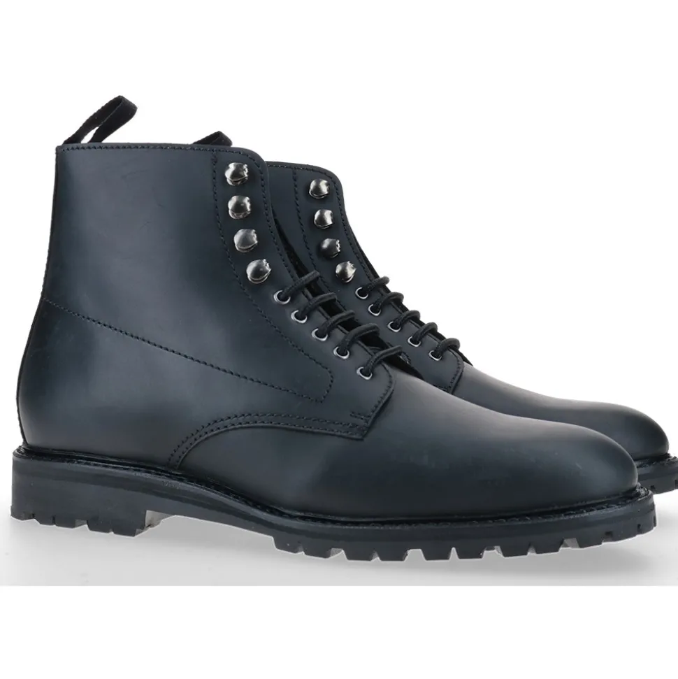 Berwick 1707 Ankle Boots^574-T03 BOX CRAZY RUSTIK SCHWARZ