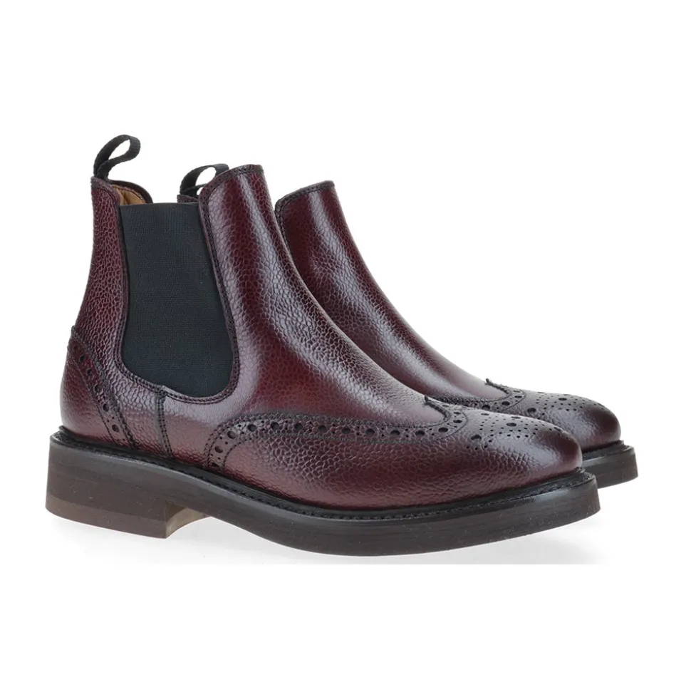 Berwick 1707 Ankle Boots^123-T03 COUNTRY CALF BORDEAUX