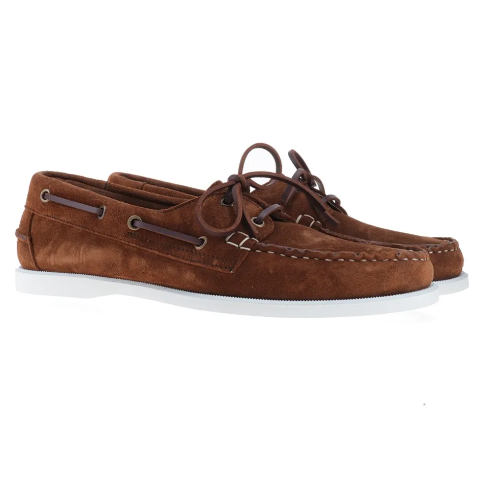 Berwick 1707 Blake Stitch | Moccasin Kiowa^5604-T02 KUDU REVERSE SNUFF - Ungefüttert