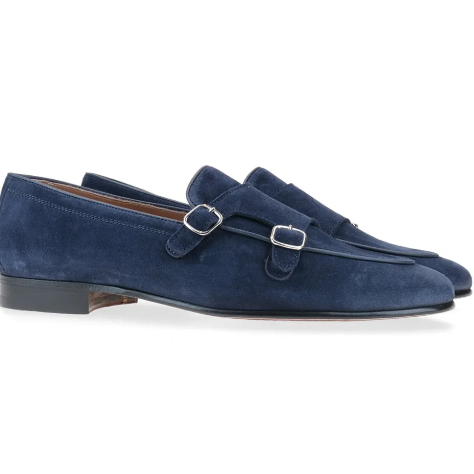 Berwick 1707 Blake Stitch | Loafer^5111-T07 LICHT CACHEMIRE NAVY