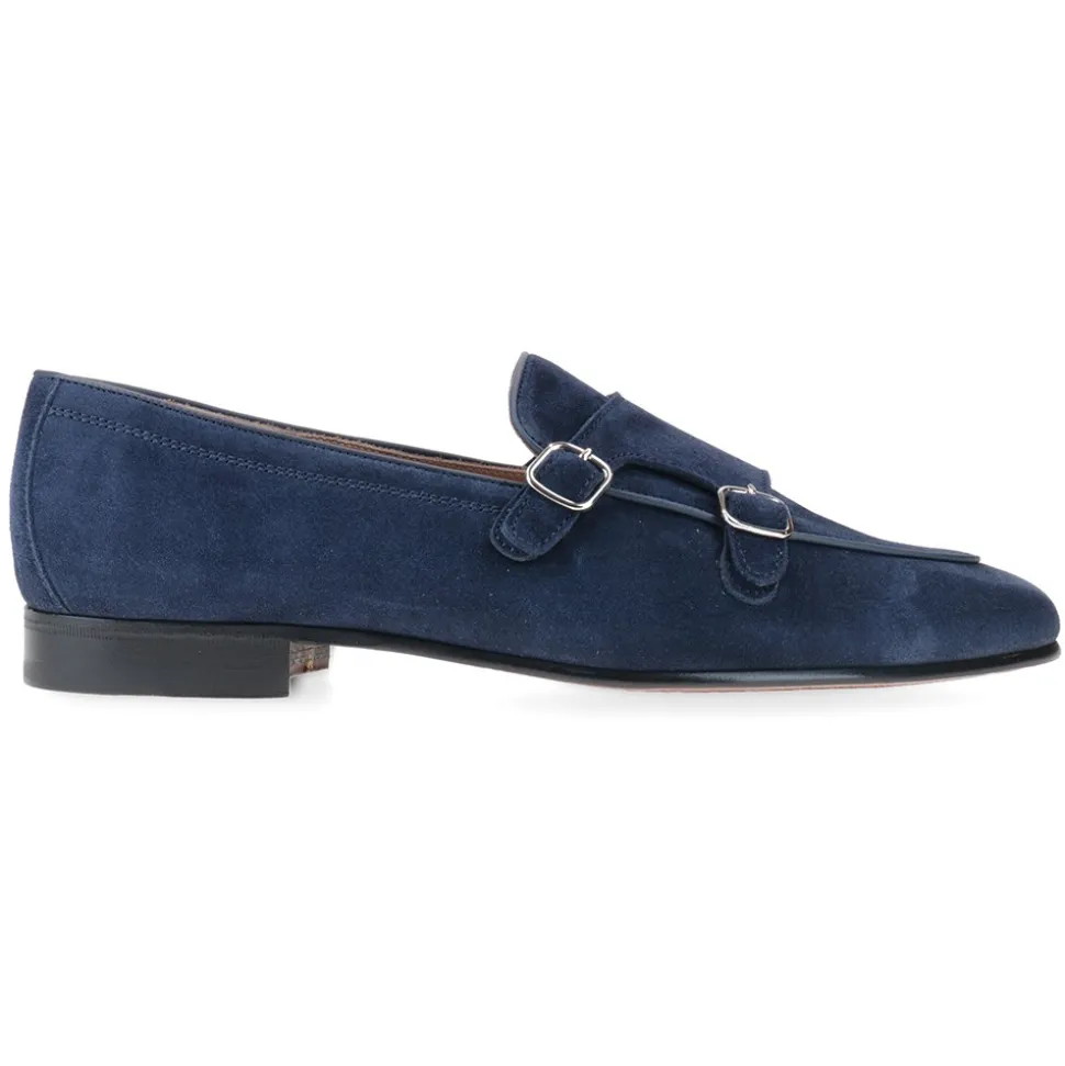 Berwick 1707 Blake Stitch | Loafer^5111-T07 LICHT CACHEMIRE NAVY
