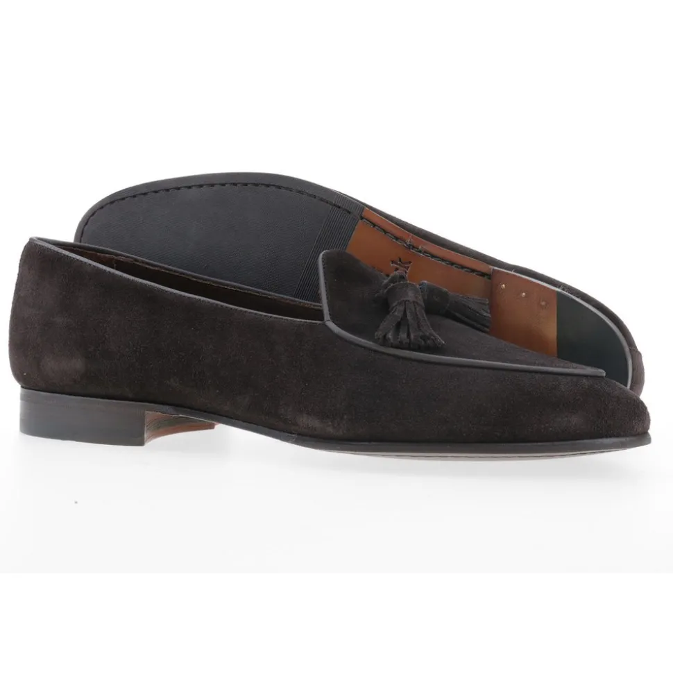 t_repello_calf_dark_peat_2.webp Berwick 1707 Loafer | Blake Stitch^4951-T05 REPELLO CALF DARK PEAT