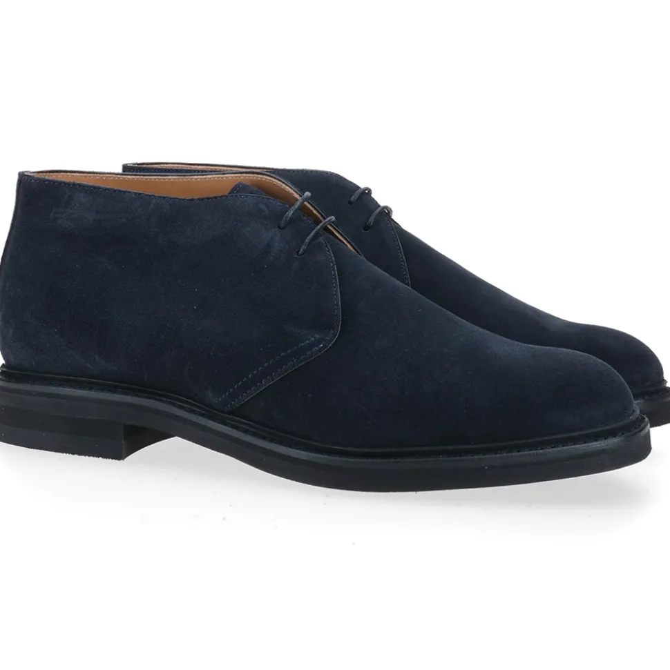 Berwick 1707 Ankle Boots^635-T02 REPELLO CALF MARINE