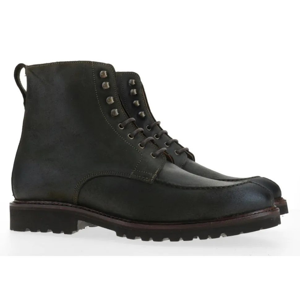 Berwick 1707 Ankle Boots^623-T04 WAXY SOFT COMM. HUNTING GREEN