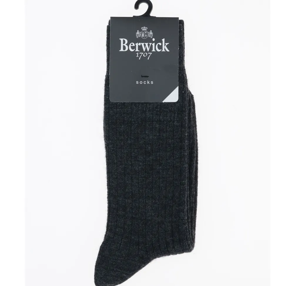 Herren Berwick 1707 Herrensocken^9968 WINTERSOCKEN - ANTRACITE