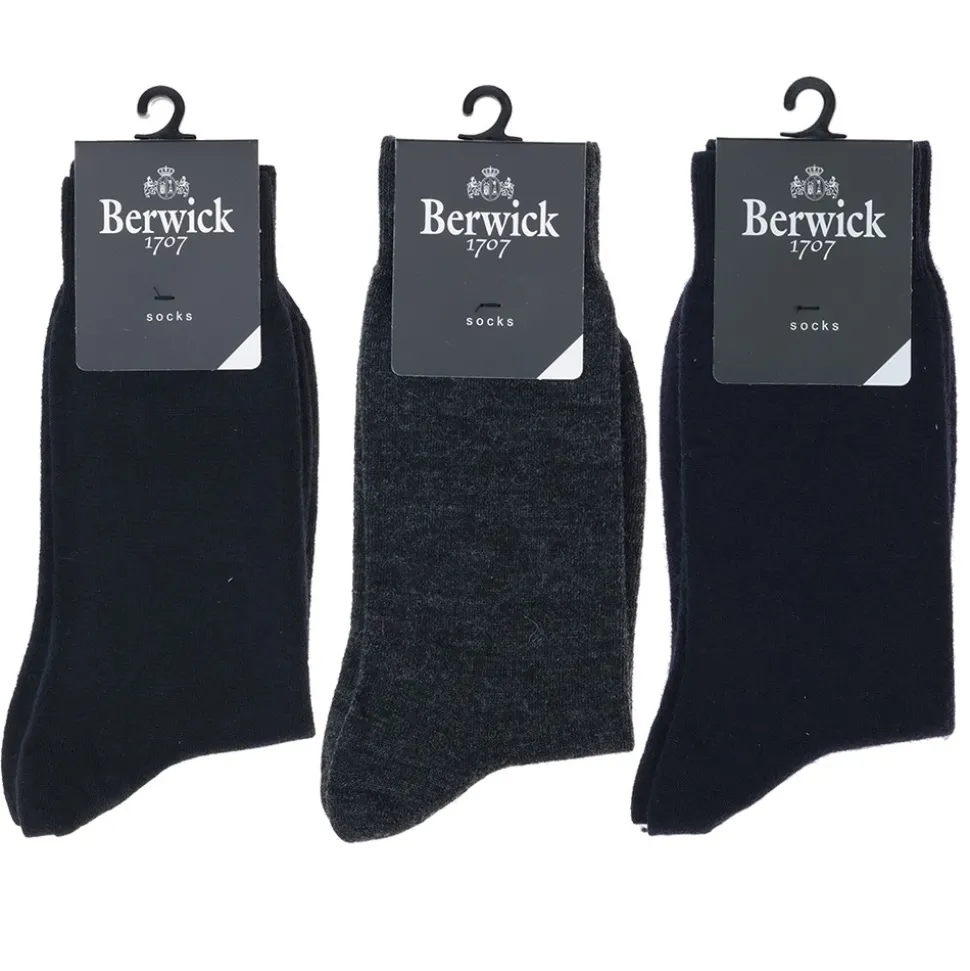 Herren Berwick 1707 Herrensocken^9966 WINTERSOCKEN - ANTRACITE
