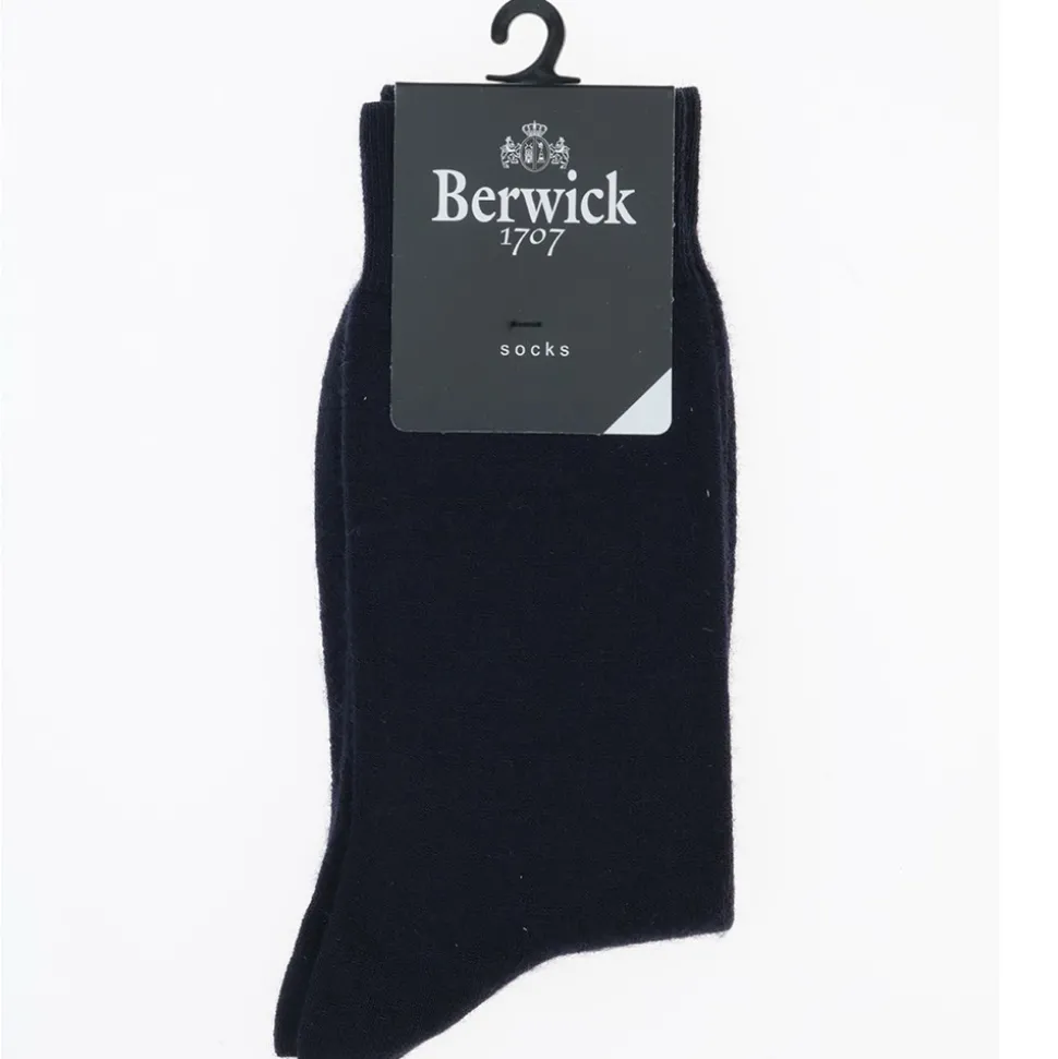 Herren Berwick 1707 Herrensocken^9966 WINTERSOCKEN - BLAU